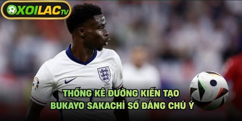 Thống Kê Đường Kiến Tạo Bukayo Saka – Chỉ Số Đáng Chú Ý